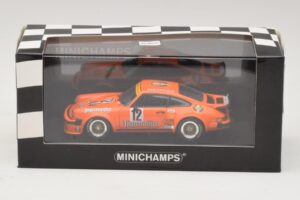 Porsche 911 934 Jagermeister #12 H. Kelleners DRM Nurburgring 1976 Minichamps 1:43 400766412 Metal - imagen 4 de 4
