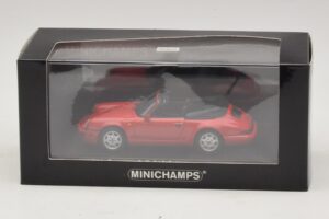 Porsche 911 964 Carrera 2 Cabriolet Rojo Minichamps 1:43 430067330 Metal - imagen 4 de 4