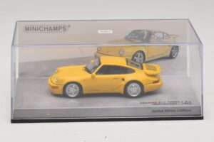 Porsche 911 964 Turbo S 3.3 Lightweight Minichamps 1:43 436069170 Metal - imagen 4 de 5