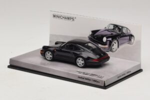 Porsche 911 964 Turbo S 3.6 30 Aniversario Negro Minichamps 1:43 436069171 Metal - imagen 3 de 5