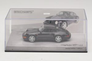 Porsche 911 964 Turbo S 3.6 30 Aniversario Negro Minichamps 1:43 436069171 Metal - imagen 4 de 5