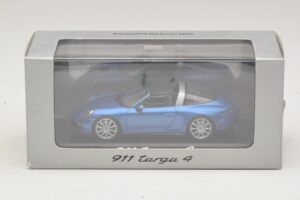 Porsche 911 991 Targa Azul Metalizado Minichamps 1:43 WAP0200350E Metal - imagen 4 de 4