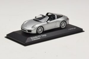 Porsche 911 991 Targa Plata Minichamps 1:43 410062442 Metal - imagen 2 de 4