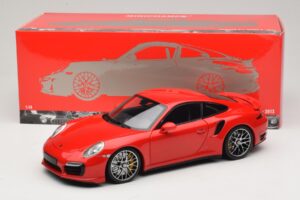 Porsche 911 991 Turbo S Rojo Minichamps 1:18 110062320 Metal - imagen 8 de 8