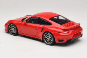 Porsche 911 991 Turbo S Rojo Minichamps 1:18 110062320 Metal - imagen 7 de 8