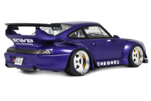 Porsche 911 993 RWB Son Goku Purple GT Spirit 1:18 GT571 Resina - imagen 2 de 5