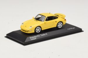 Porsche 911 993 Turbo S Amarillo Minichamps 1:43 430069270 Metal - imagen 2 de 4