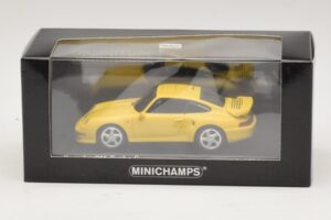 Porsche 911 993 Turbo S Amarillo Minichamps 1:43 430069270 Metal - imagen 4 de 4