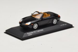 Porsche 911 996 Descapotable Negro Metalizado Minichamps 1:43 400061090 Metal - imagen 2 de 4