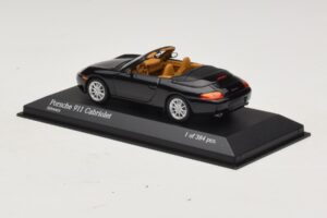 Porsche 911 996 Descapotable Negro Metalizado Minichamps 1:43 400061090 Metal - imagen 3 de 4