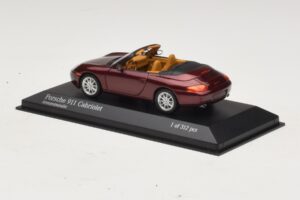 Porsche 911 996 Descapotable Rojo Metalizado Minichamps 1:43 400061092 Metal - imagen 3 de 4