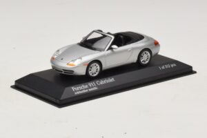 Porsche 911 996 Descapotable Plata Metalizado Minichamps 1:43 400061091 Metal - imagen 2 de 4