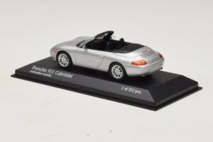 Porsche 911 996 Descapotable Plata Metalizado Minichamps 1:43 400061091 Metal - imagen 3 de 4