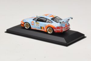Porsche 911 996 GT3 RSR Gulf #73 Lefort / Lambert 1000km Spa 2005 Minichamps 1:43 400056473-P1 Metal - imagen 3 de 4