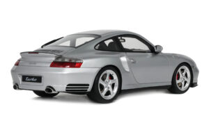 Porsche 911 996 Turbo Polar Silver GT Spirit 1:18 GT567 Resina - imagen 2 de 5