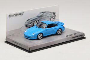 Porsche 911 996 Turbo S 3.6 Edición Aniversario Azul Minichamps 1:43 436069270 Metal - imagen 2 de 5