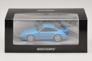 Porsche 911 996 Turbo S 3.6 Edición Aniversario Azul Minichamps 1:43 436069270 Metal - imagen 5 de 5