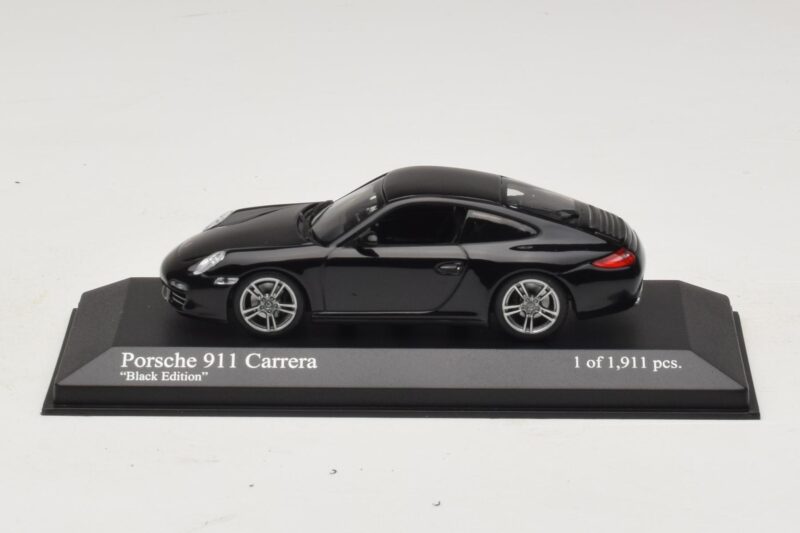 Porsche 911 997 Carrera Black Edition Minichamps 1:43 400066425 Metal