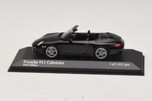 Porsche 911 997 Carrera Descapotable Black Edition Minichamps 1:43 400066434 Metal