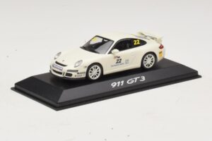 Porsche 911 997 GT3 #22 Blanco Minichamps 1:43 WAP020102016 Metal - imagen 2 de 4
