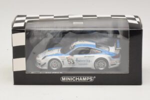 Porsche 911 997 GT3 R #53 Vannelet / Pyroles Class Winners 24 Hours of Spa 2010 Minichamps 1:43 400108953 Metal - imagen 4 de 4