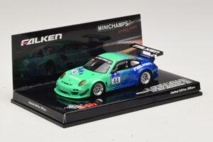 Porsche 911 997 GT3 R Falken #44 Nurburgring 2011 Minichamps 1:43 447116144 Metal - imagen 2 de 5