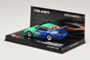 Porsche 911 997 GT3 R Falken #44 Nurburgring 2011 Minichamps 1:43 447116144 Metal - imagen 3 de 5