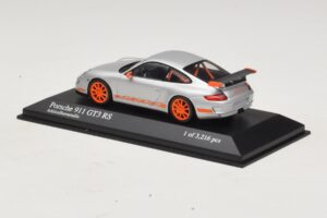 Porsche 911 997 GT3 RS Plata Minichamps 1:43 400066000 Metal - imagen 3 de 4