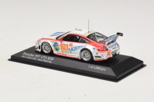 Porsche 911 997 GT3 RSR GT2 #76 R. Narac / J-K. Vernay / P. Pilet 24 Hours of Le Mans 2010 Minichamps 1:43 410106976 Metal - imagen 3 de 4