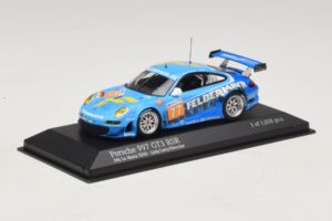 Porsche 911 997 GT3 RSR GT2 #77 M. Lieb / R. Lietz / W. Henzler 24 Hours of Le Mans 2010 Minichamps 1:43 410106977 Metal - imagen 2 de 4