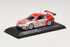 Porsche 911 997 GT3 RSR GT2 #80 S. Neiman / D. Law 24 Hours of Le Mans 2010 Minichamps 1:43 410106980 Metal - imagen 2 de 4