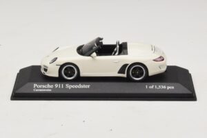 Porsche 911 997 Speedster Blanco Minichamps 1:43 400069531 Metal