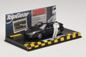 Porsche 911 997 Turbo Cabriolet Negro Top Gear Edition Minichamps 1:43 519436930 Metal - imagen 2 de 5