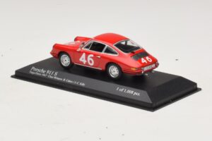 Porsche 911 S #46 Cahier / Killy Class Winners Targa Florio 1967 Minichamps 1:43 430676746 Metal - imagen 3 de 4