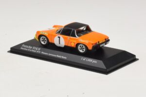 Porsche 914/6 #1 G. Larrousse / H. Marko Winners Marathon de la Route 1970 Minichamps 1:43 400706501 Metal - imagen 3 de 4