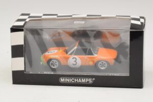 Porsche 914/6 #3 B. Waldegard / O. Andersson Marathon de la Route 1970 Minichamps 1:43 400706503 Metal - imagen 4 de 4