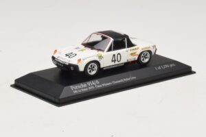 Porsche 914/6 #40 G. Chasseuil / C. Ballot-Lena Class Winners 24 Hours of Le Mans 1970 Minichamps 1:43 400706540 Metal - imagen 2 de 4