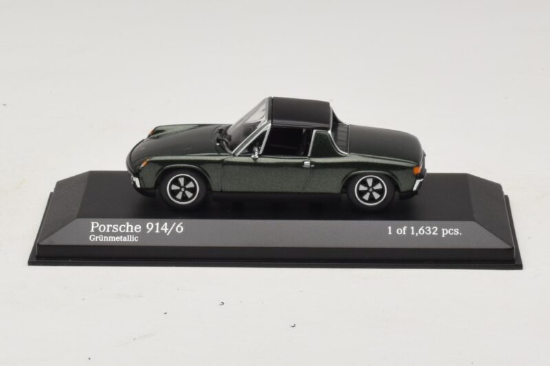 Porsche 914/6 Verde Minichamps 1:43 Porsche 914/6 Verde Minichamps 1:43 400065060 Metal