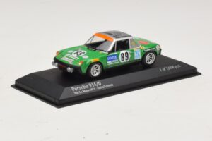 Porsche 914/6 Max Moritz Racing #69 Quist / Krumm 24 Hours of Le Mans 1971 Minichamps 1:43 400716569 Metal - imagen 2 de 4