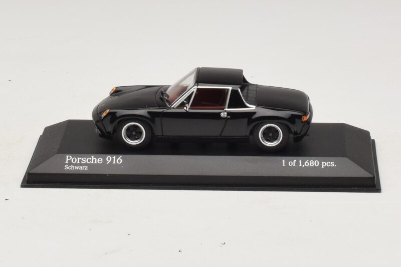 Porsche 916 Negro Minichamps 1:43 Porsche 916 Negro Minichamps 1:43 400066060 Metal