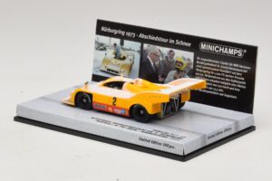 Porsche 917/10 #2 W. Kauhsen Farewell In The Snow Nurburgring 1973 Minichamps 1:43 437736592 Metal - imagen 3 de 5