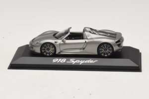 Porsche 918 Spyder Gris Metalizado Minichamps 1:43 WAP0201000E Metal