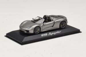 Porsche 918 Spyder Gris Metalizado Minichamps 1:43 WAP0201000E Metal - imagen 2 de 4