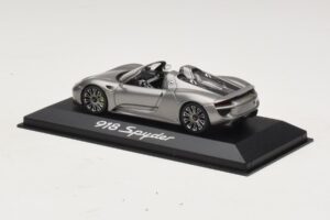 Porsche 918 Spyder Gris Metalizado Minichamps 1:43 WAP0201000E Metal - imagen 3 de 4