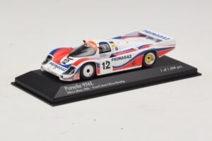 Porsche 956L #12 C. Yver / Cohen 24 Hours of Le Mans 1986 Minichamps 1:43 430866512 Metal - imagen 2 de 4