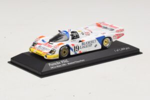 Porsche 956L #19 T. Boutsen / D. Theys 24 Hours of Le Mans 1986 Minichamps 1:43 430866519 Metal - imagen 2 de 4