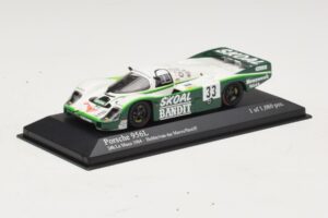 Porsche 956L #33 D. Hobbs / P. Streiff 24 Hours of Le Mans 1984 Minichamps 1:43 430846533 Metal - imagen 2 de 4