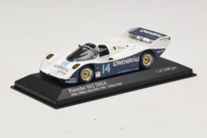 Porsche 962 IMSA #14 A. Holbert / D. Bell Mid-Ohio 500km 1986 Minichamps 1:43 400866514 Metal - imagen 2 de 4