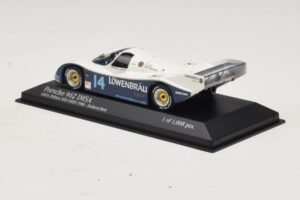 Porsche 962 IMSA #14 A. Holbert / D. Bell Mid-Ohio 500km 1986 Minichamps 1:43 400866514 Metal - imagen 3 de 4