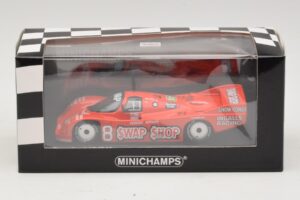 Porsche 962 IMSA #8 A.J. Foyt / B. Wollek 12 Hours of Sebring 1985 Minichamps 1:43 400856508 Metal - imagen 4 de 4